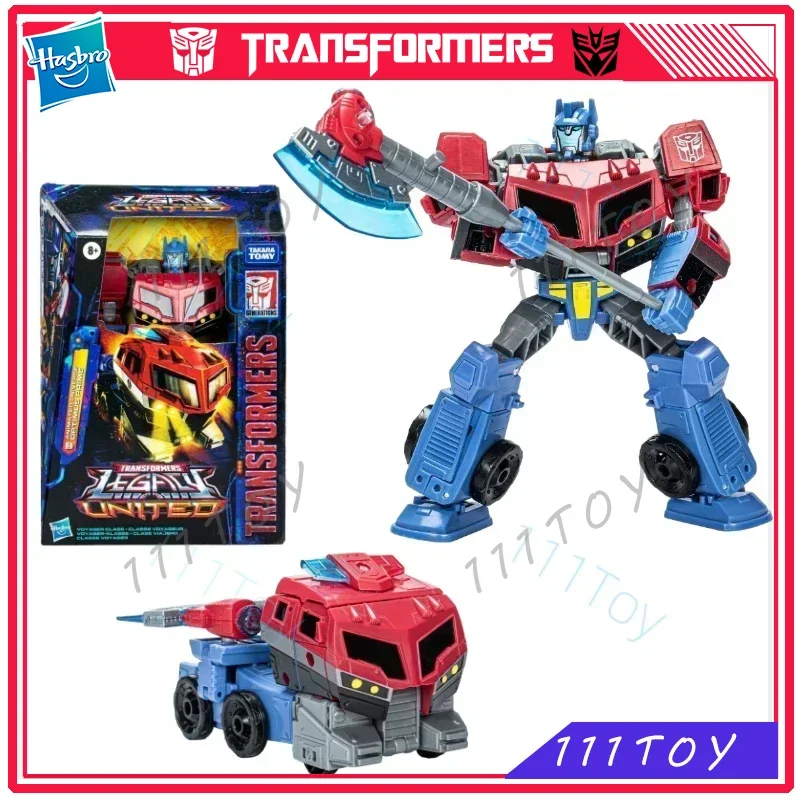 

In Stock Hasbro Transformers Classic Toys Legacy United Voyager Optimus Prime Action Figure Robot Toy Collectibles Gifts Hobbies