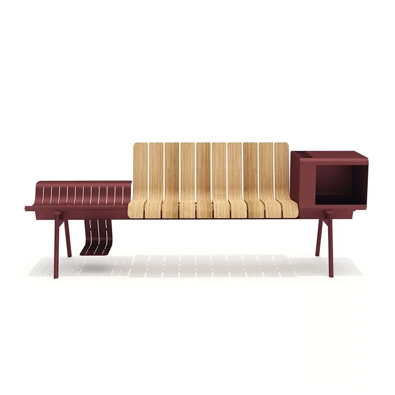 

Gymnasium waiting chairs, leisure outdoor sports benches, benches with screens