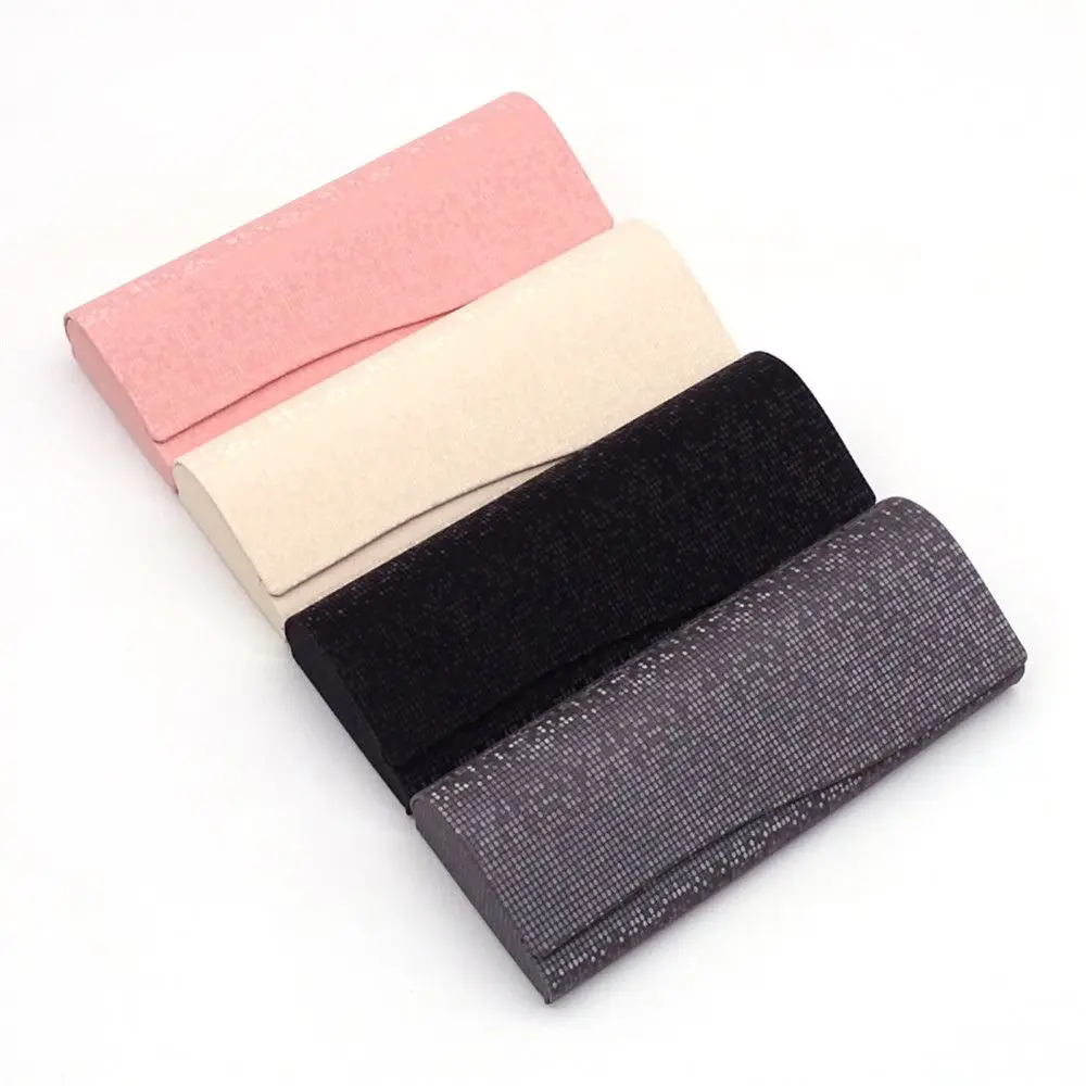 Women Men Large Capacity Portable Glasses Holder PU Leather Eyeglasses Case Glasses Box