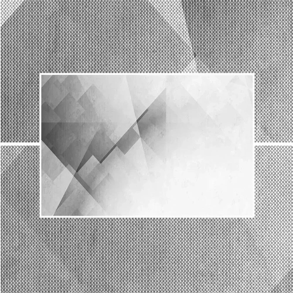 custom photo mural wallpapers Modern minimalistic geometric modern abstract retro background wall painting wallpaper 3D Stickers