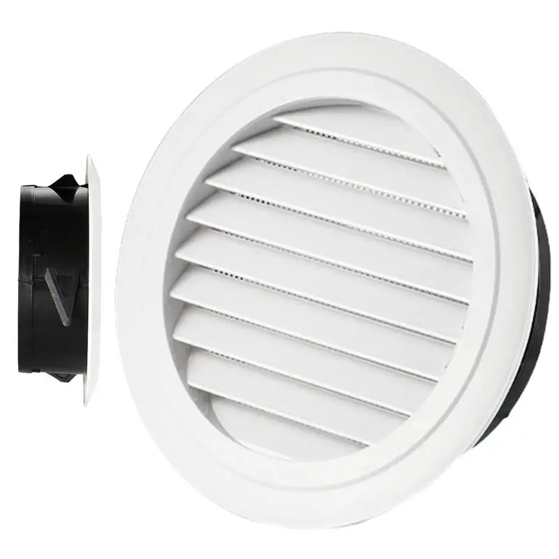 

Round Ceiling Diffuser ABS Air Vent Grill Cover Diffuser Adjustable Exhaust Port Air Vent 45 Degree Sloping Ventilation Tool