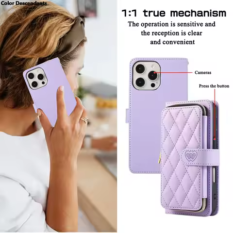 Zippered case Leather Case Anti-fall Wallet Flip Phone Case For SAMSUNG GALAXY M22 A72 A22 A22S 4G/5G