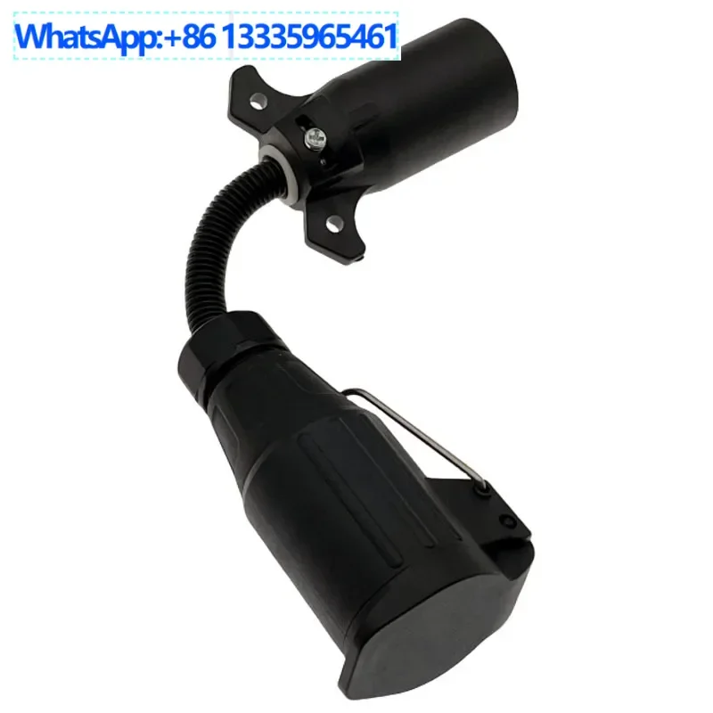 

2 шт., 13-контактная европейская розетка на 7-контактную американскую вилку, аксессуары для прицепа, разъем преобразователя