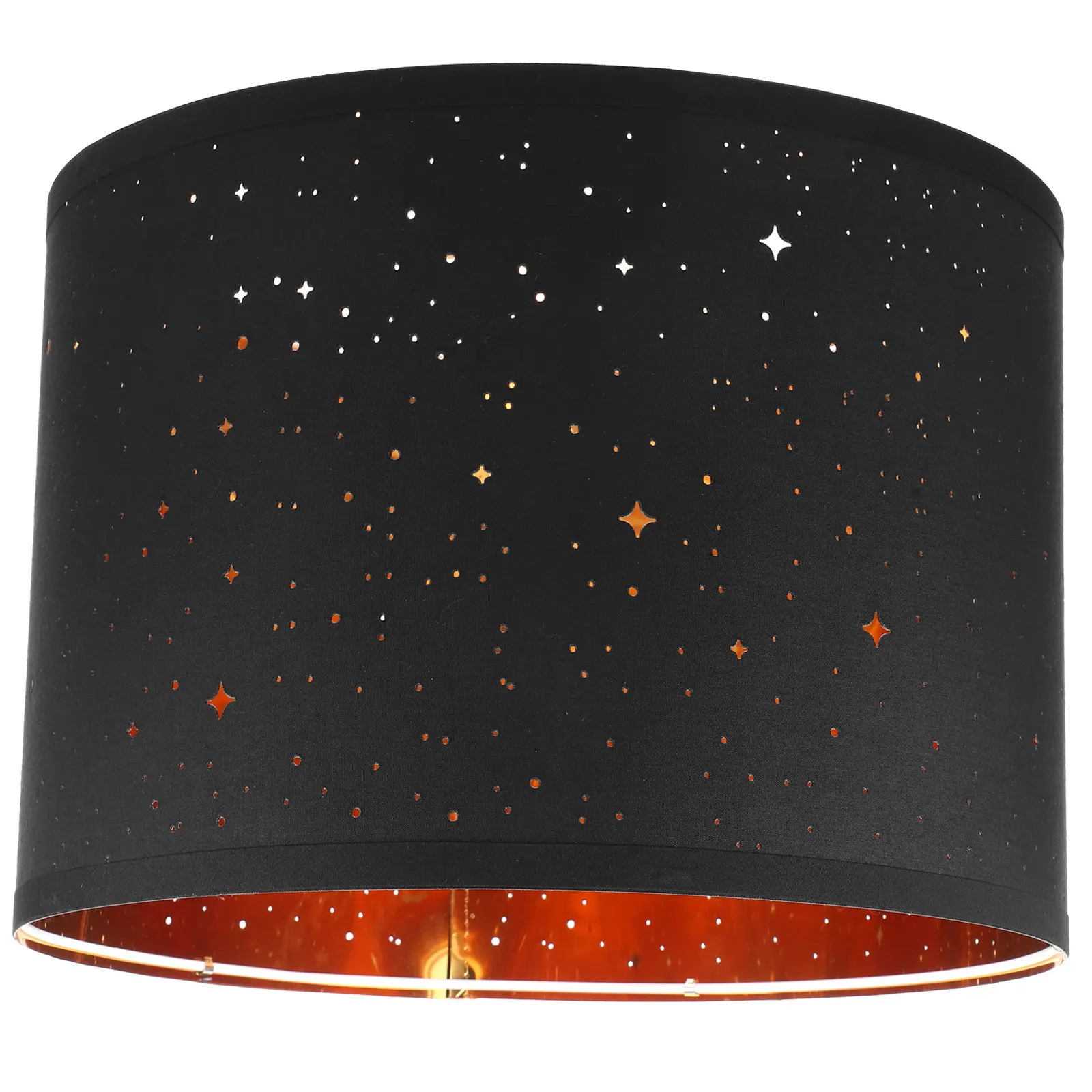 

Half Round Light Shade Fabric Lamp Cover Sturdy Iron Frame Wear-Resistant Small Lamp Shade for Household Study Bedroom Universal