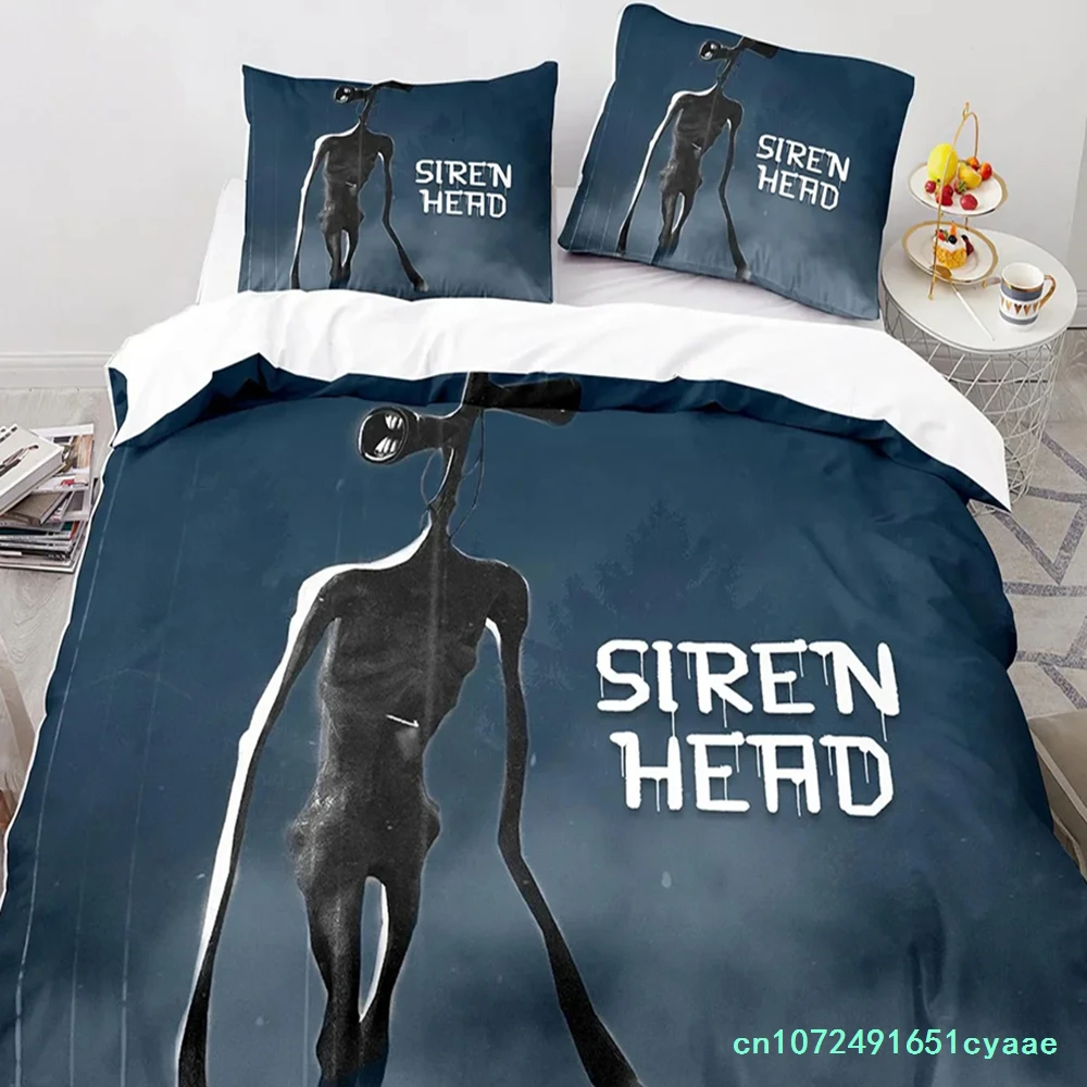 Siren Head Bedding Set Single Twin Full Queen King Size Siren Head Bed Set Aldult Boys Bedroom Duvetcover Sets 3D Print 200x200