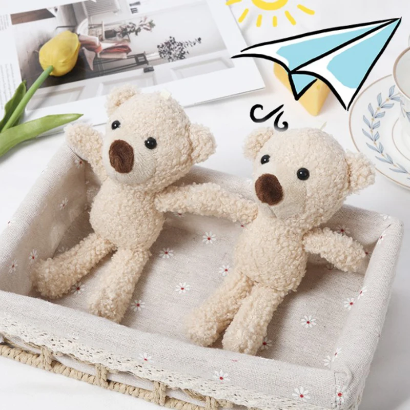 ^1Pc 20cm Cute Stuffed  Doll Soft Mini Animal Plush Toy Pendant Room Decoration For Baby Girls Office Ornament Car Decor.