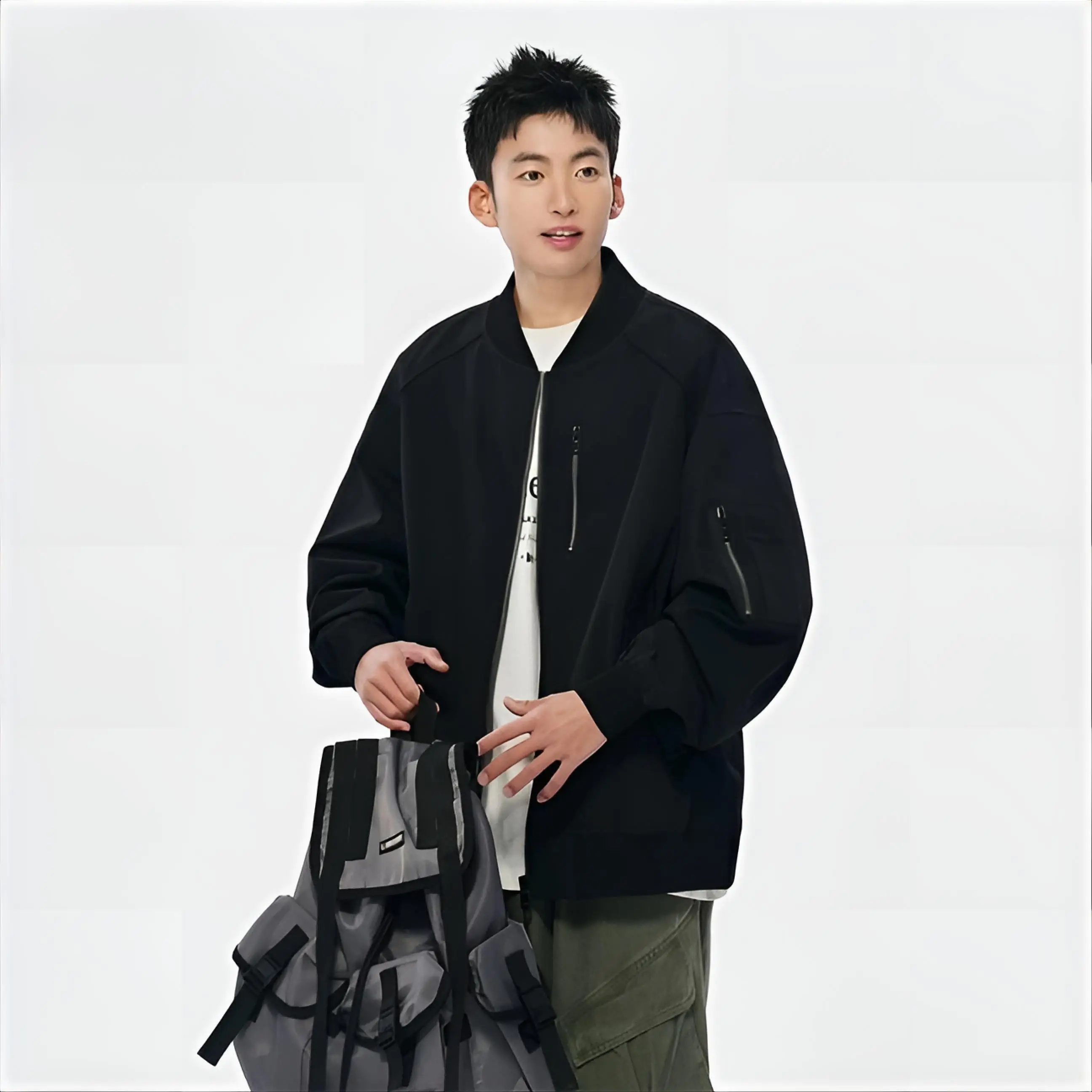 

Мужская зимняя куртка Emo с сердечками, теплая, из натурального меха, для активного отдыха, альпинизма и альпинизма на лыжах, утепленная, для активного туризма