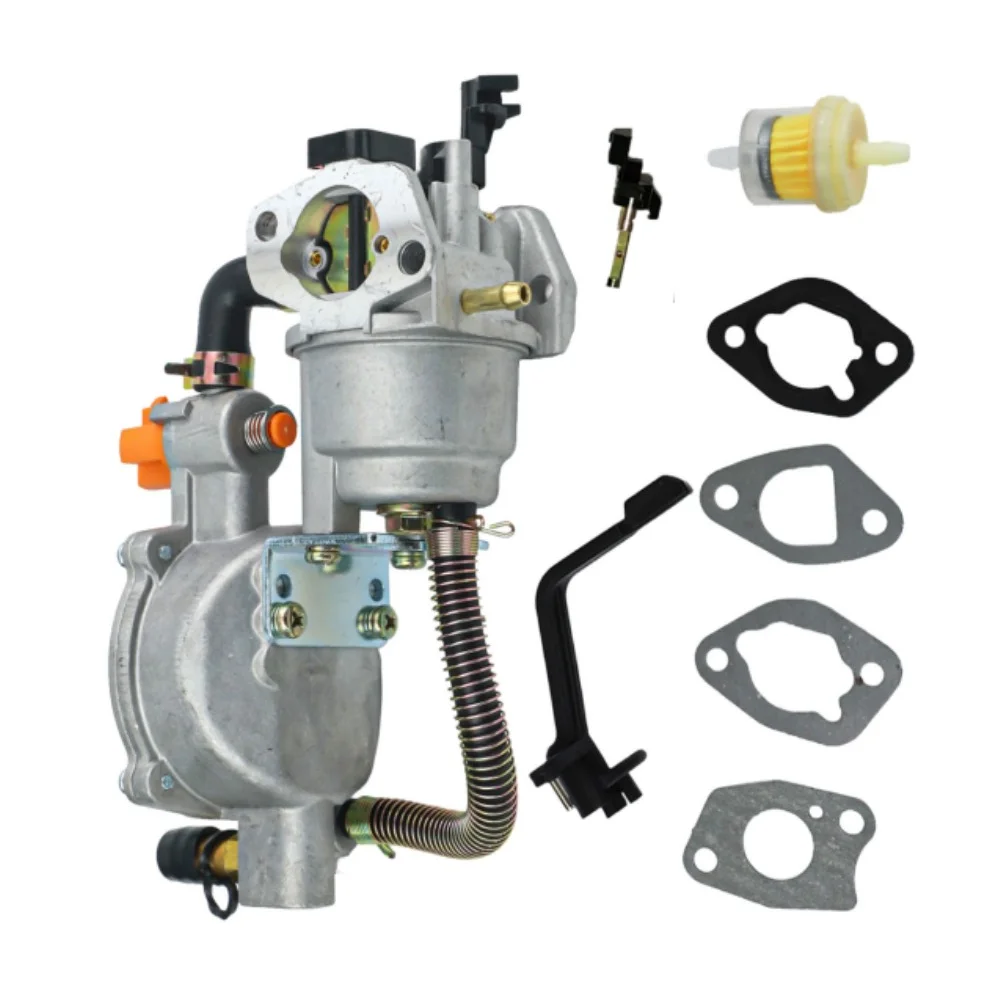 Dual Fuel Carburetor for Use with For LPG and on For GX200 168F 160F 170F Engine For generators Without Modification