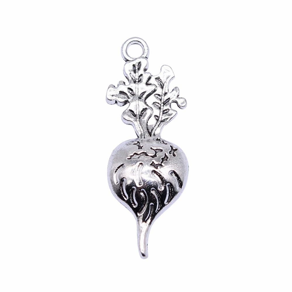 Car Pendant Radish Charms Charms For Jewelry Making 34x12mm 10pcs