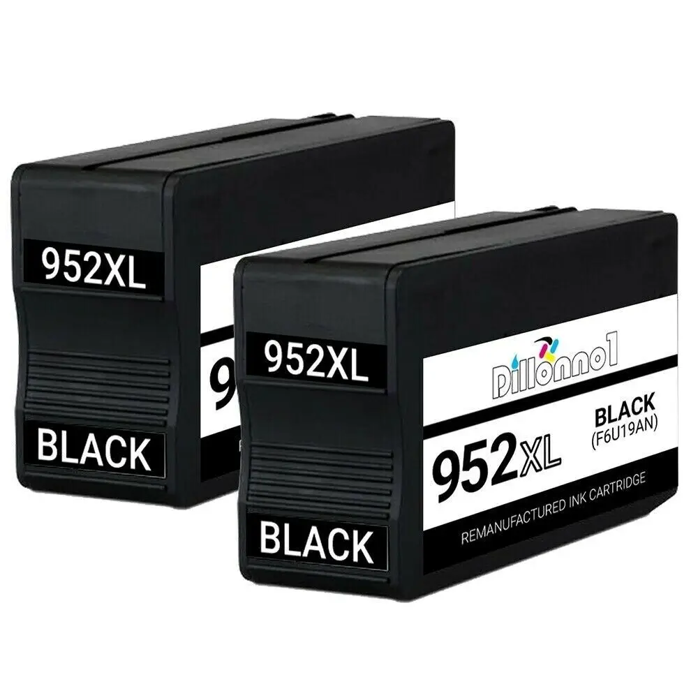 Encre noire reconditionnée HP 952XL, 2pk, pour Officejet Pro 7740 8210 8216 8218 8710