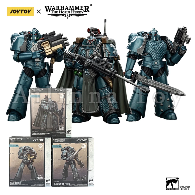JOYTOY 1/18 Figurka Akcji Horus Heresy Legion Alfa Exodus Headhunter Model Anime