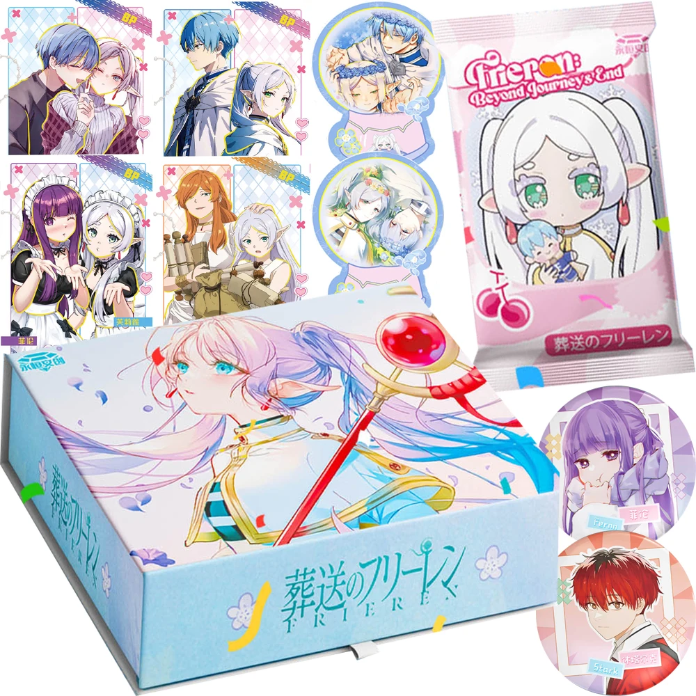 

Japanese Anime Frieren: Beyond Journey's End Cards Fantasy Adventure Healing Characters Himmel Heiter Portrait Cards Child Gift