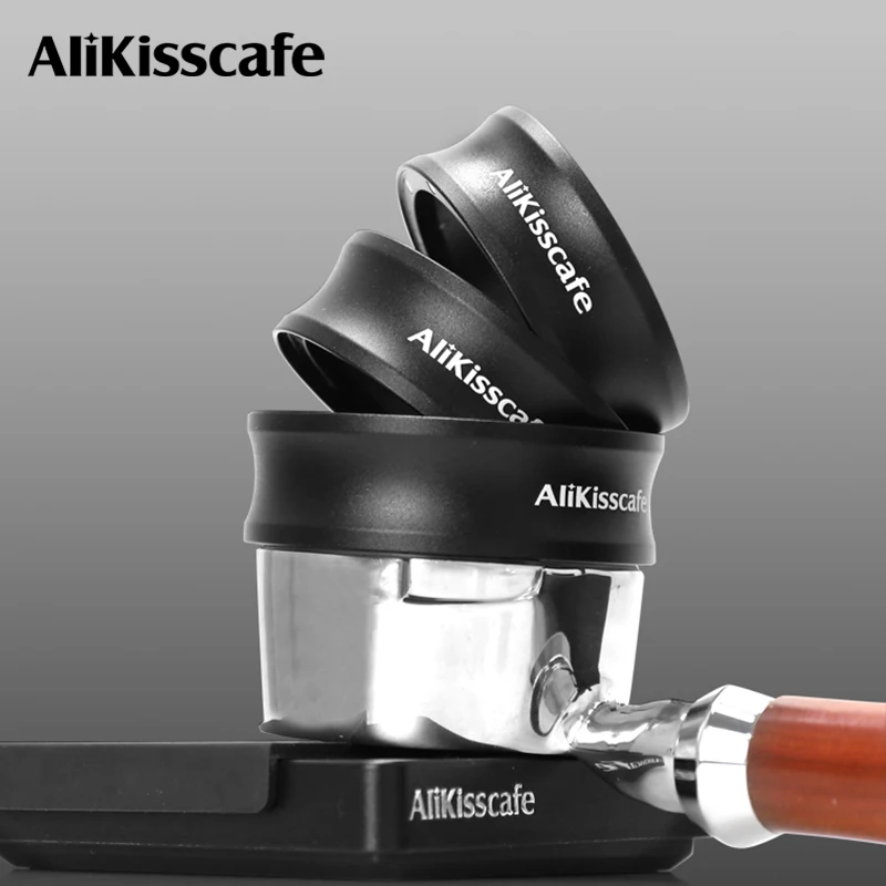 AliKisscafe Coffee Dosing Ring Funnel 51MM 54MM 58MM Magnetic For Delonghi Breville Portafilter Espresso Accessory Barista Tools