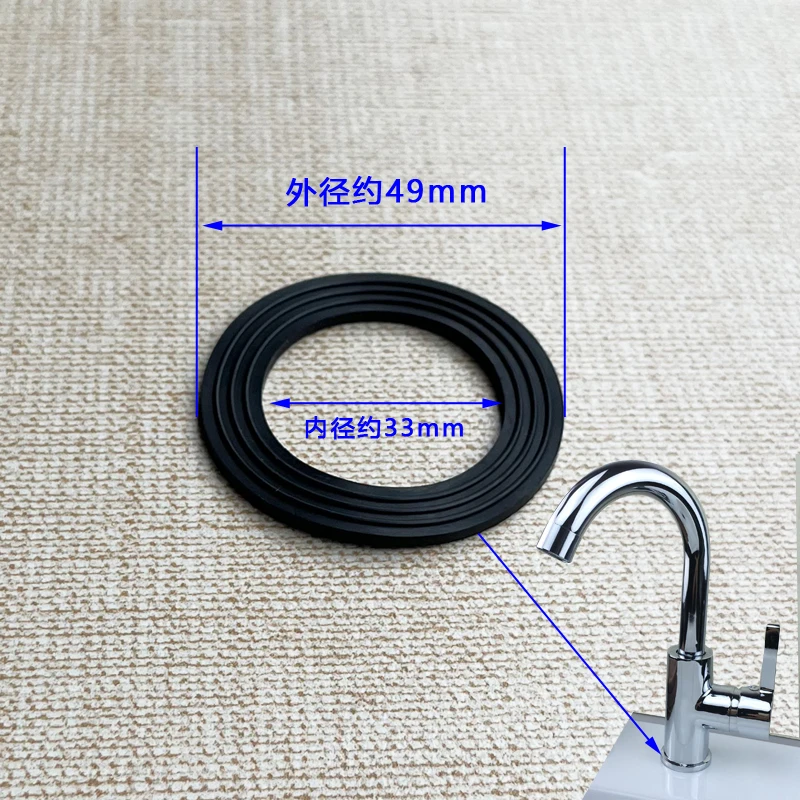 50PCS Rubber Sealing Gasket Accessories For Cold And Hot Faucets, Leak Proof And Anti Slip Fixed Circular Gasket