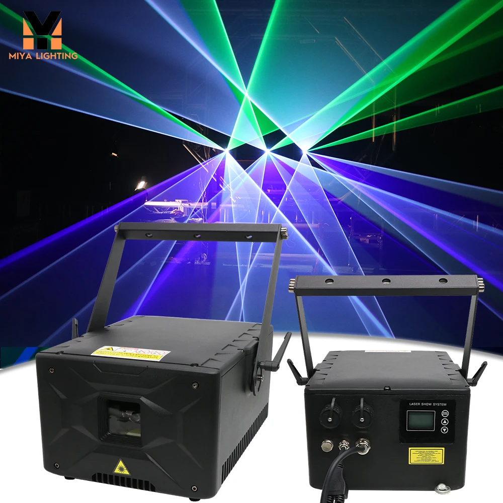 High power 15W RGB Animation Laser App Control Suitable for Stage Wedding Music Festival T Show Dj Disco