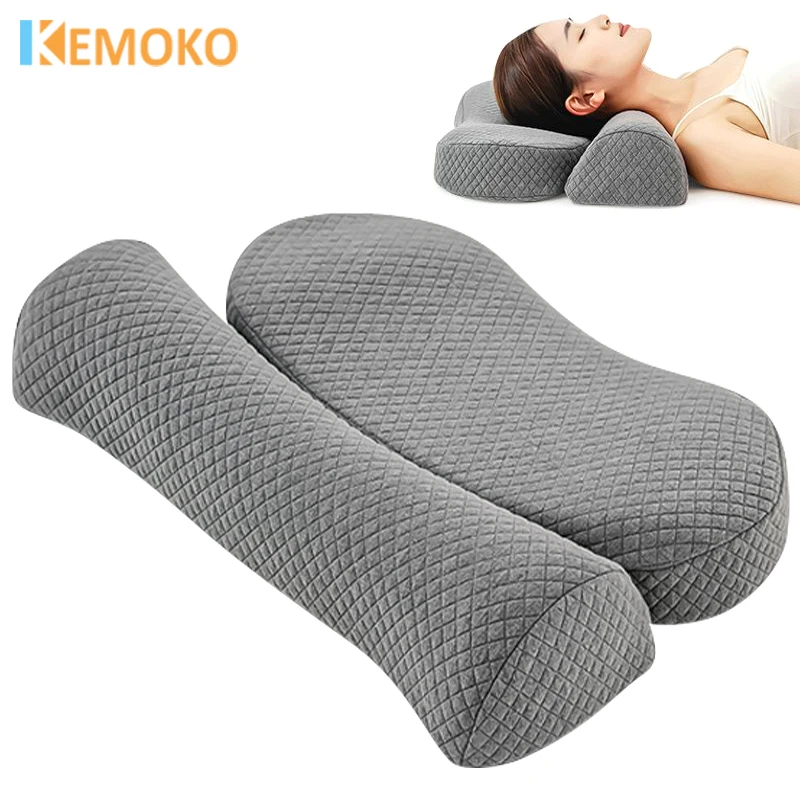 Neck Pillow Rich Bag Comfortable Sleep Special Neck Pillow Reverse Bow Memory Cotton Side Sleeper Detachable and Washable