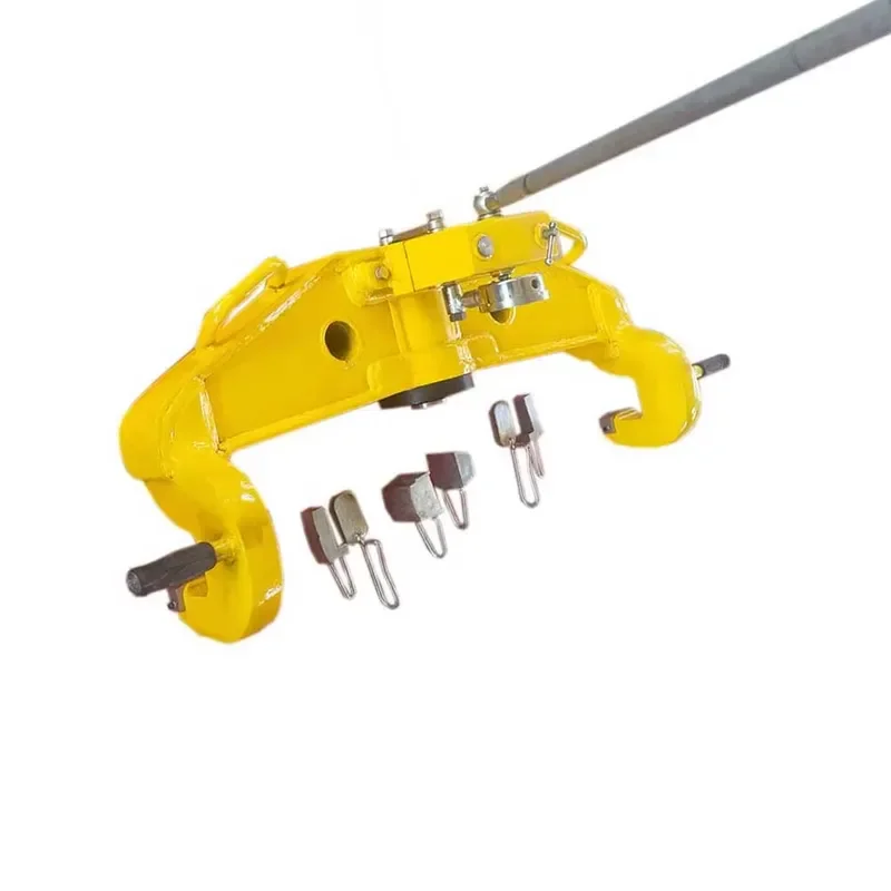 Precise Rail Alignment Tool Portable Manual Hydraulic Tip Rail Straightener for Railway Maintenance