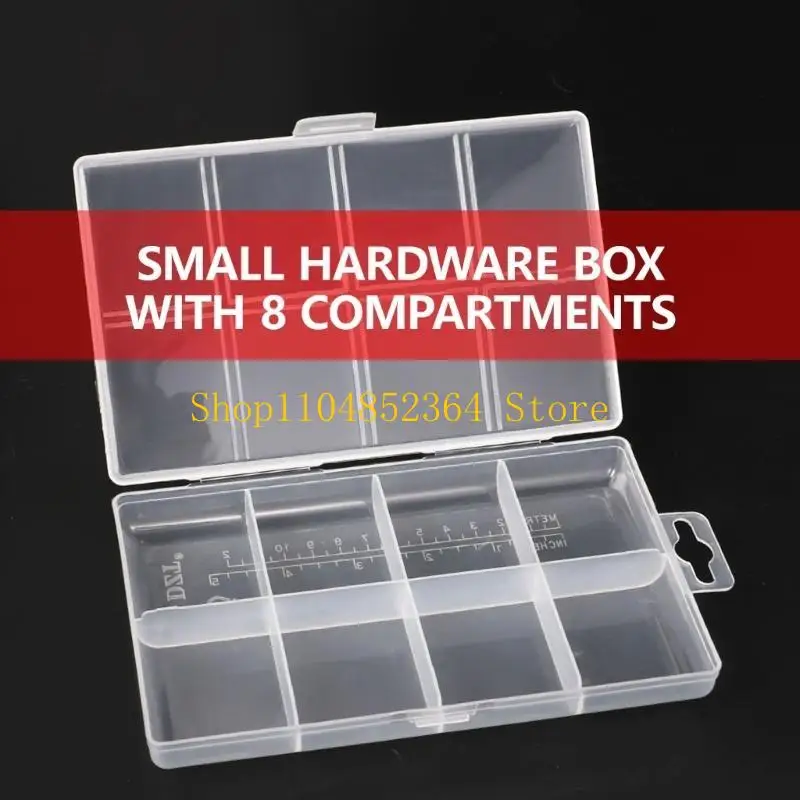 652F Multifunctional Plastic Storage Box Small Parts Electronic Carrying Case Hardware Storage Box