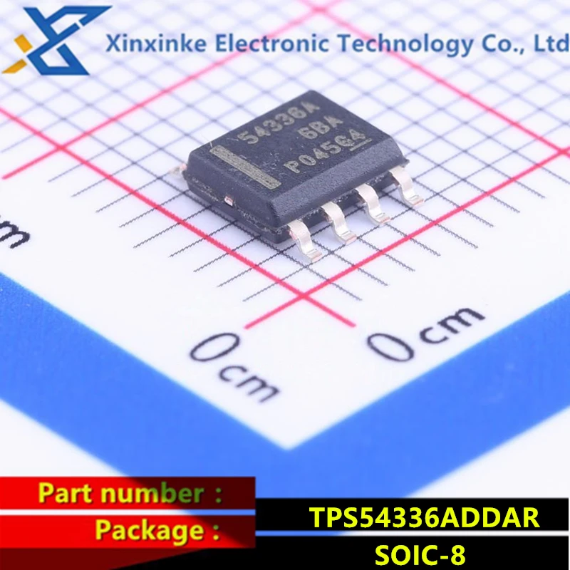 

TPS54336ADDAR 54336A SOIC-8 Switching Voltage Regulators 4.5-28V Input 3A Sync 340kHz SD Cnvtr Power Management ICs