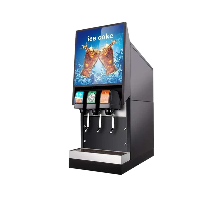 

Coke machine, small, fully automatic, self-service, burger joint