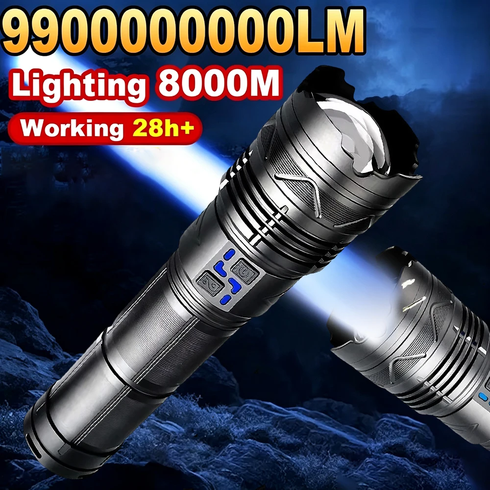 high-power-led-flashlight-usb-rechargeable-powerful-tactical-torch-cob-strong-light-lantern-waterproof-outdoor-camping-hiking