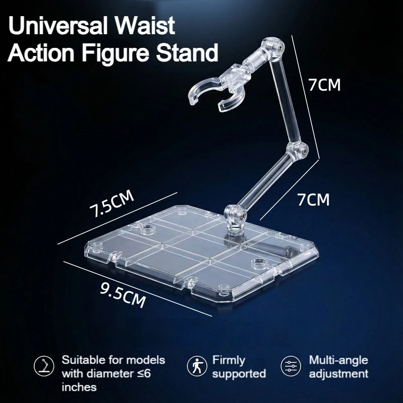 10PCS Multifunctional Figure Stand Display Holder Base Doll Model Figure Support Stand For HG RG SD SHF Gundam 1/144 Toy JYSNJ05