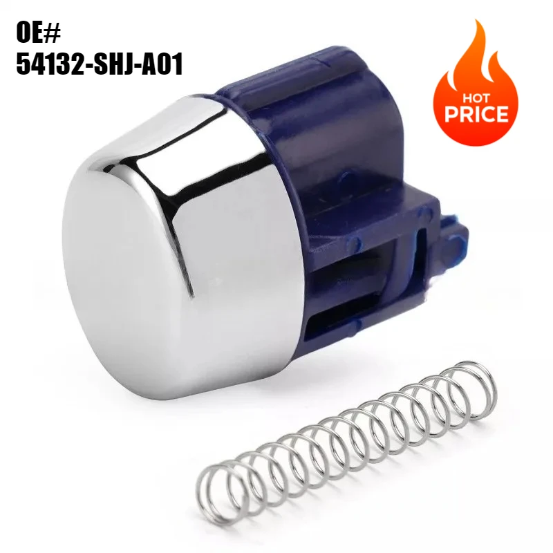 

54132-SHJ-A01 Кнопка Простая установка с пружиной для замены ручки переключения передач повышает впечатления от вождения