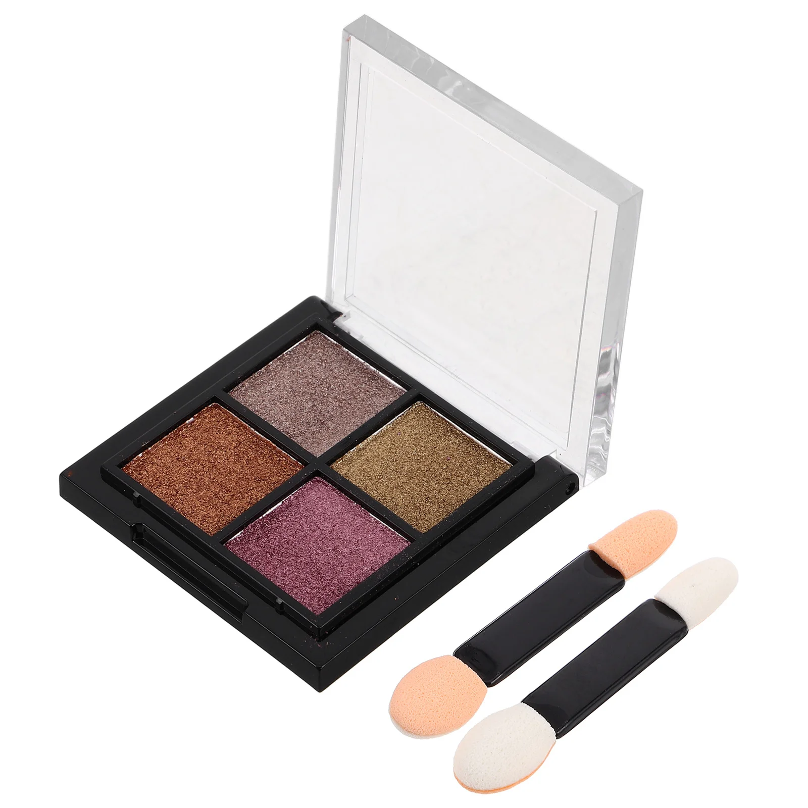 

Nail Glitter Sequins Solid Holographic Mirror Powder 4 Colors Reflective Nail Art Supply Palette Bright Sparkly Pigment Powder