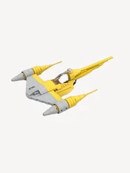 MOC Space Series Building Block Model Theed N-1 Naboo Starfighter High Tech Weapons Parts Set Originality DlY Kids Gift