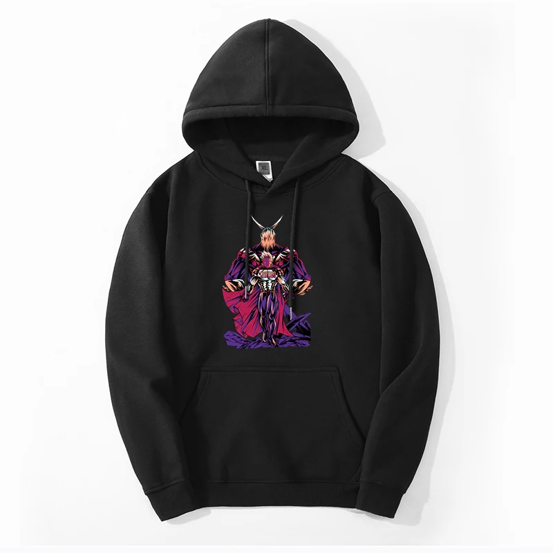 

My Hero Academia Anime Mens Fashion Hooded Hoodies All Might Sweatshirt Casual Print Boku No Hero Academia Oversize Top