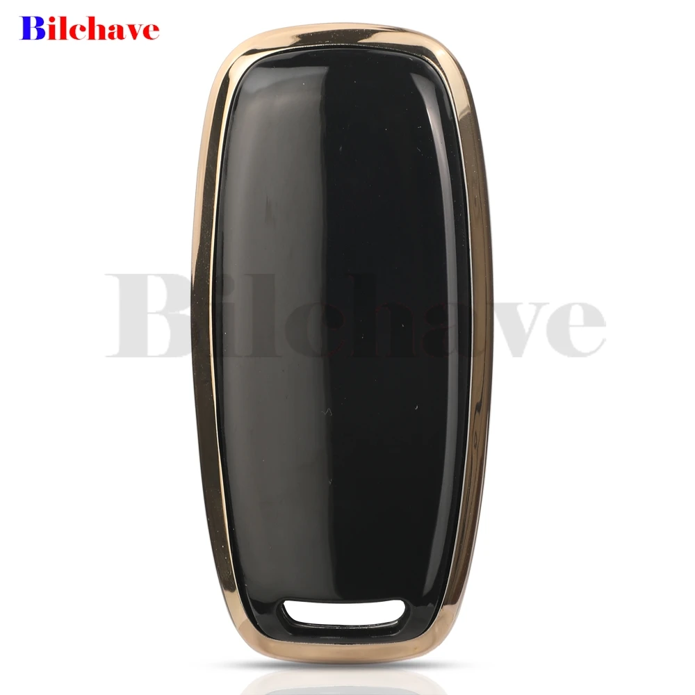 Jingyuqin 소프트 TPU 원격 스마트 자동차 키 케이스 포브, 닛산 킥 X-트레일 로그 아리야 키 보호 액세서리, 2 버튼, 신제품