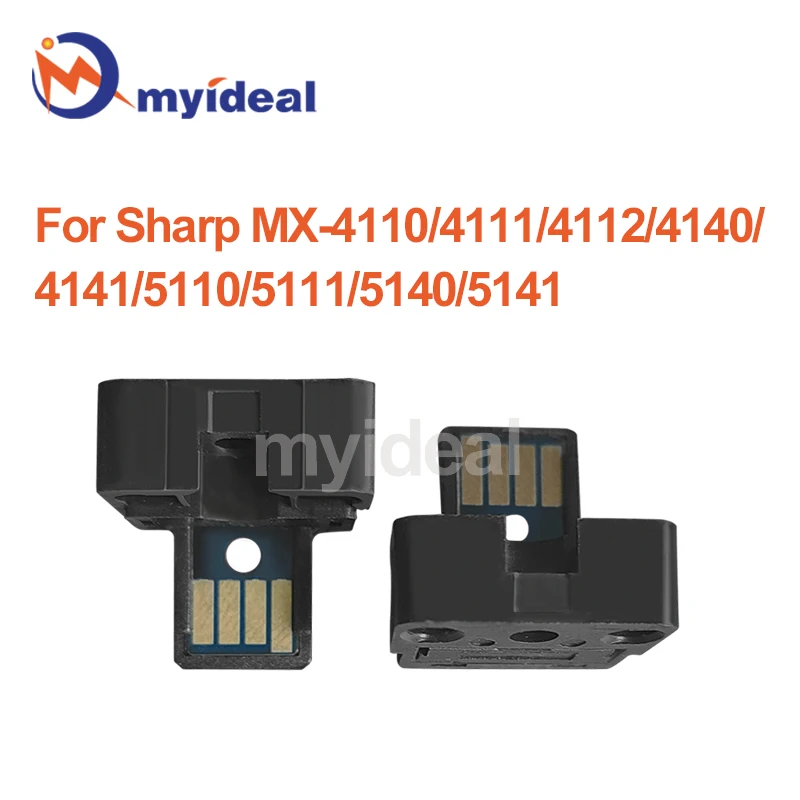 

8 шт. MX-51 MX51 чип тонера для Sharp MX-4110 4111 4112 4140 4141 5110 5111 5140 5141 чипы сброса картриджа принтера заправка
