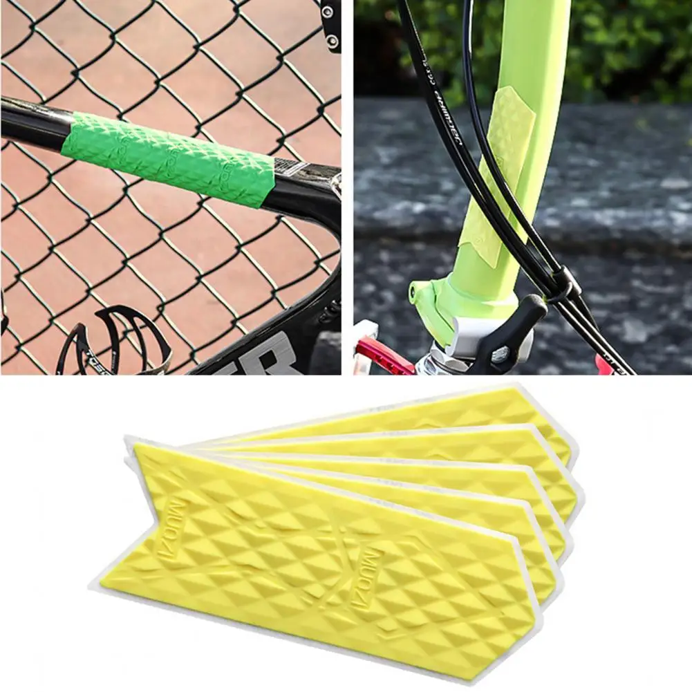 

5Pcs Simple Bicycle Frame Cover Firm Widely Used Bicycle Frame Protector Simple Installation Bicycle Frame Cover