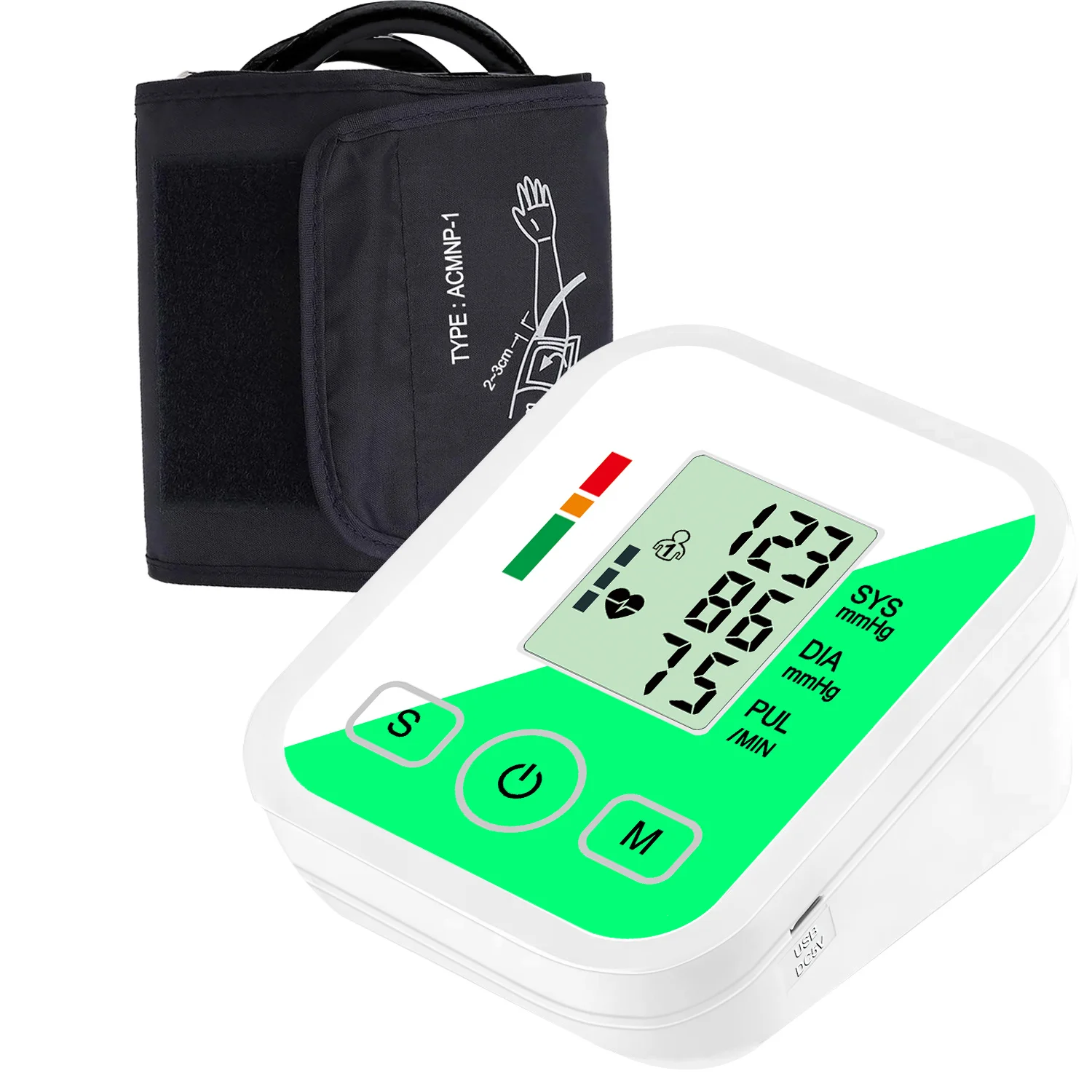 monitor-automatico-portatil-de-pressao-arterial-de-braco-tensiometro-digital-com-monitor-de-frequencia-cardiaca-equipamento-medico-profissional-de-bp