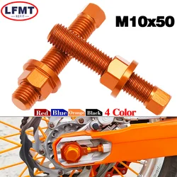 M10 Chain Axle Adjuster Bolt Nuts For KTM 690 790 890 950 990 1090 1190 1290 ADVENTURE DUKE ENDURO EXC EXC-F SX SXF XC XC-F XC-W
