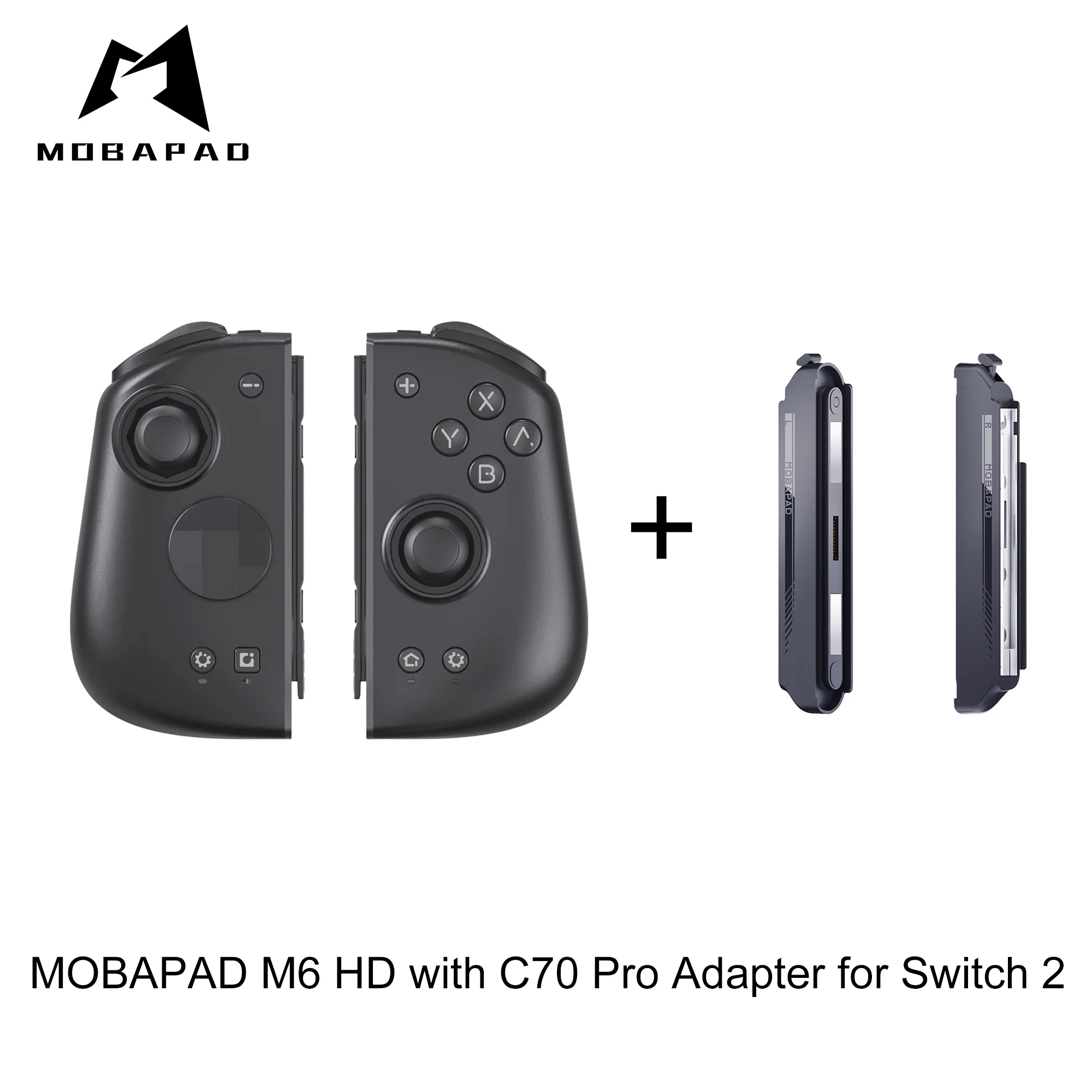 MOBAPAD M6 HD Gemini Gaming Controller with C70 Pro Adapter for