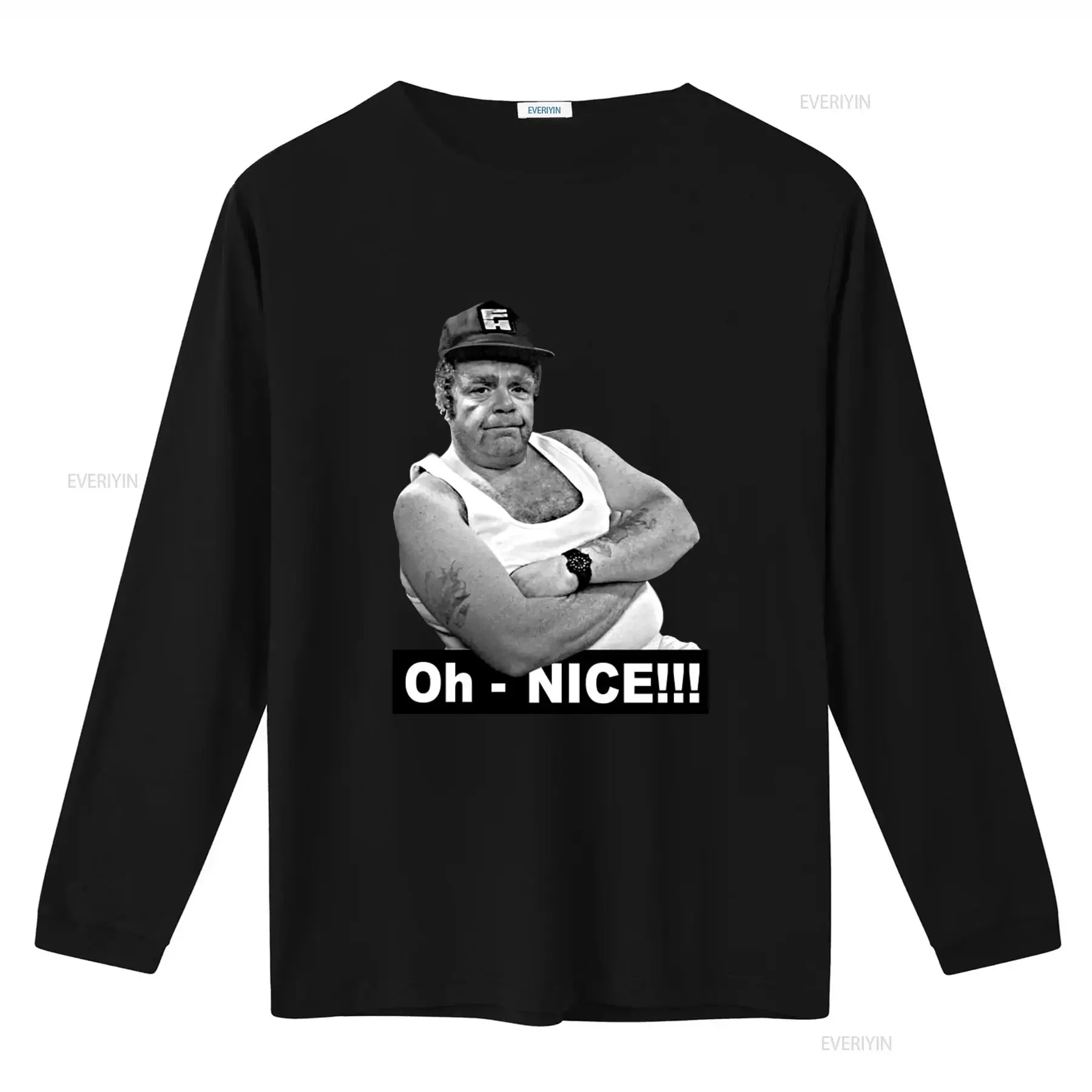 Onslow Keeping Up Appearances Geoffrey Hughes Oh Nice Print T Shirt for Fashion Casual  vintage Washed Slightly Stretched