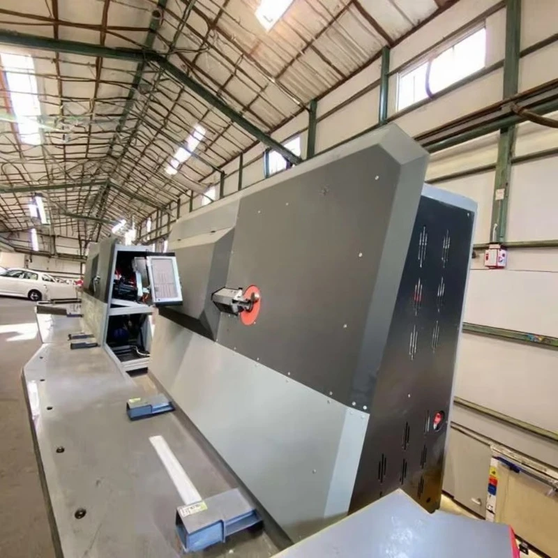 Automatic CNC Wire Bending Machine High-Accuracy Stainless Steel Carbon Steel Alloy Rebar Angle Iron Bender Gear-Driven Portable