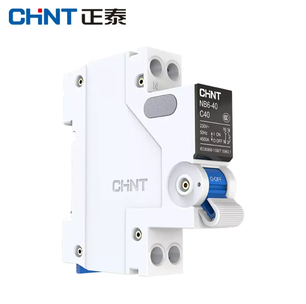 Chint NB6 Series NB6-40 Circuit Breaker Leakage Protector 1P+N C-Type Brand