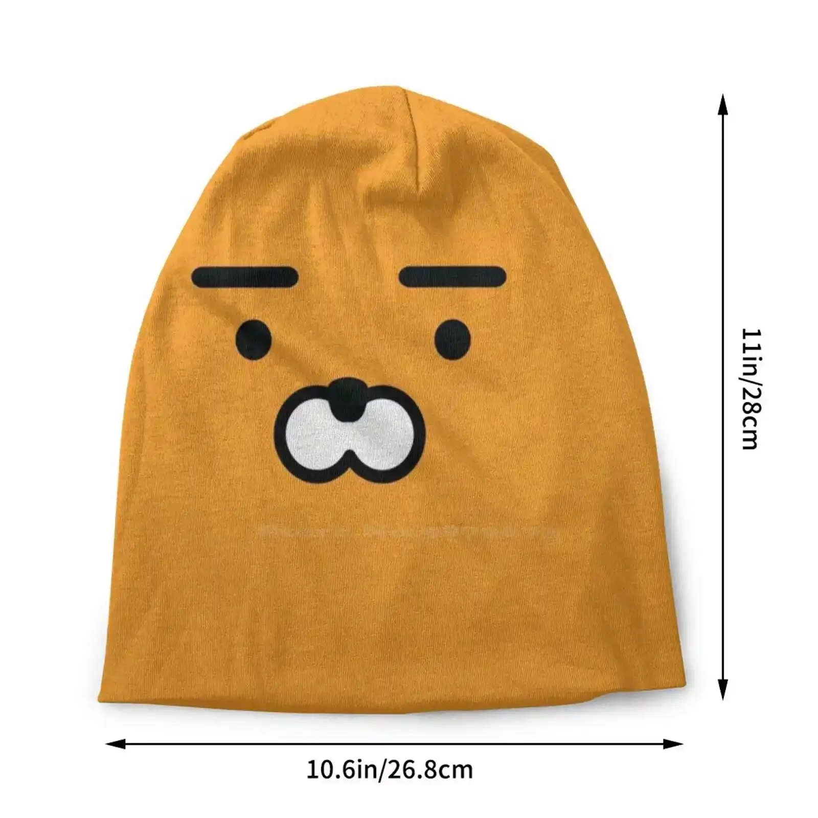 Kakao Ryan Knitted Hat Warm Beanie Outdoor Caps Kakaotalk Kakao Ryan Korean Hallyuwave Arts And Crafts Journaling Design