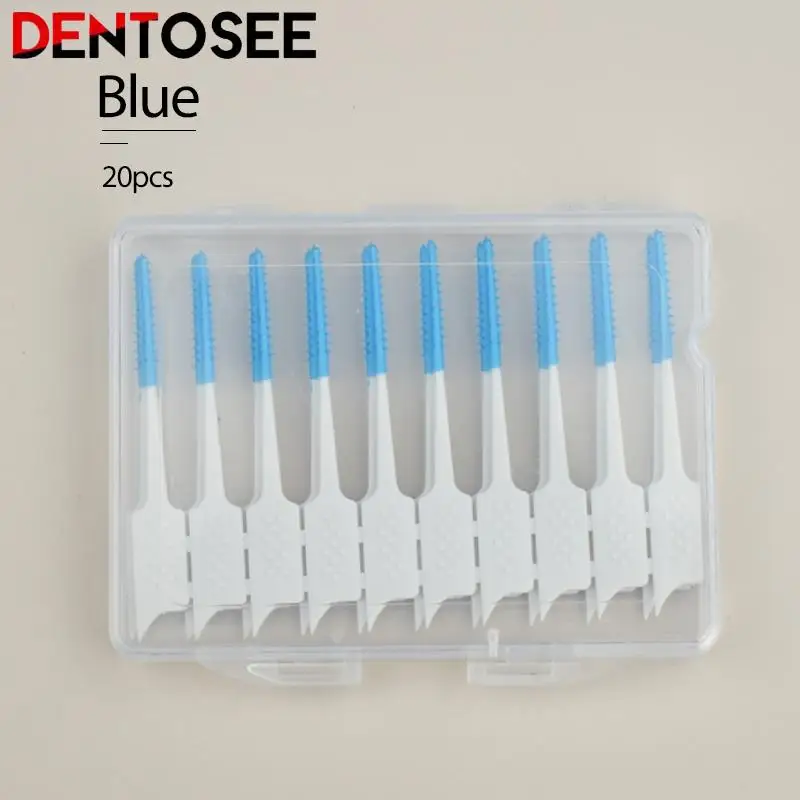 Teeth Gap Brush Teeth Toothbrush Orthodontics Braces Interdental Brush Oral Hygiene Cleaning Care Tool Soft Silicone Material