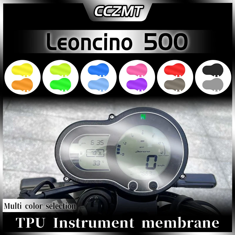 

For Benelli LEONCINO 500 LEONCINO500 Motorcycle Cluster Scratch Protection Film Speedometer Screen Protector Accessories