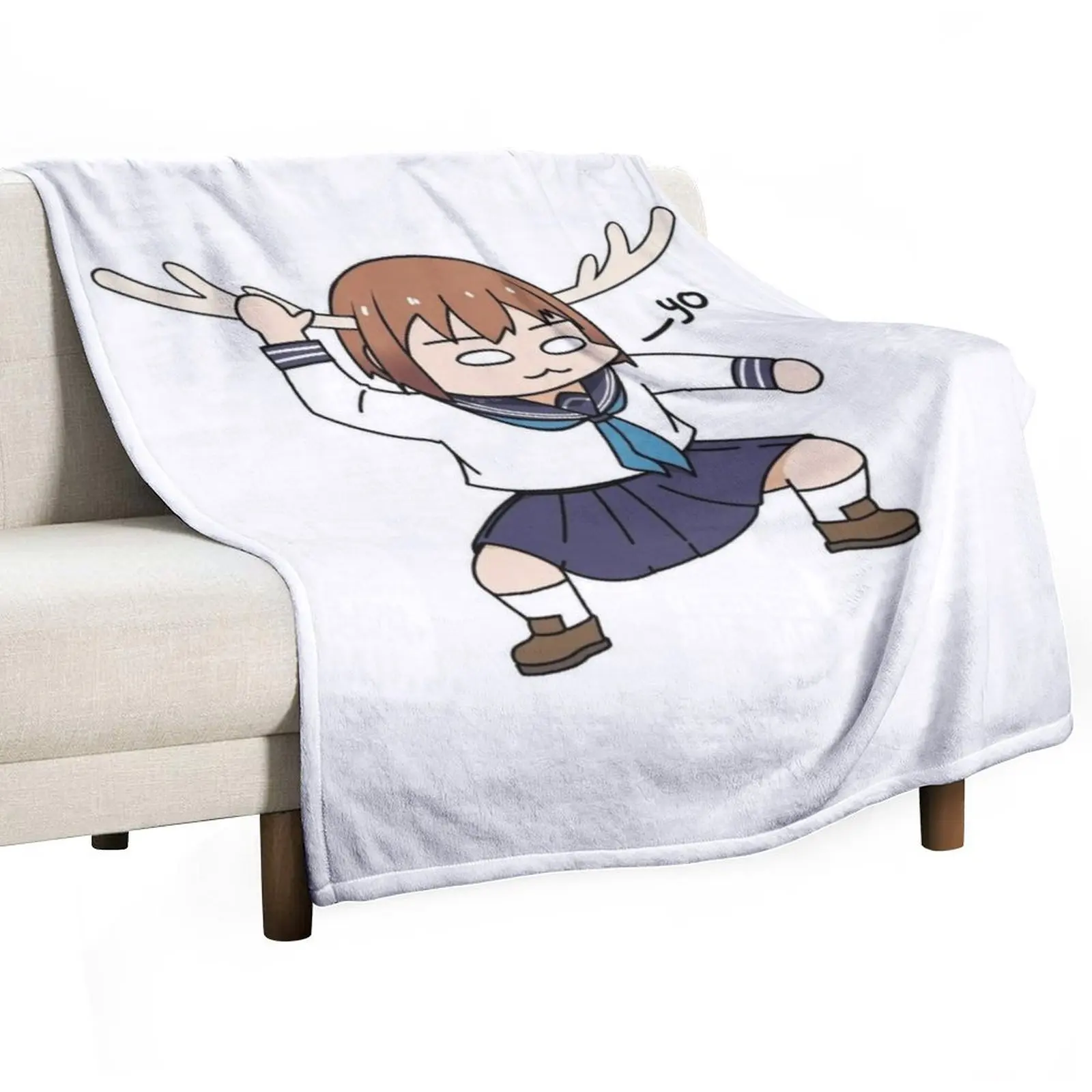 

Shikanoko Noko - My Deer Friend Nokotan Throw Blanket Kid'S for winter Blankets