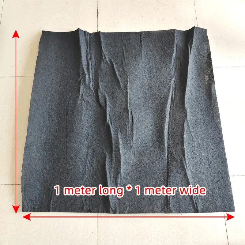 Filtro a carbone attivo in cotone per verniciatura a spruzzo Purificazione dell'aria in fibra Feltro Assorbimento dei gas di scarto Cotone a carbone attivo