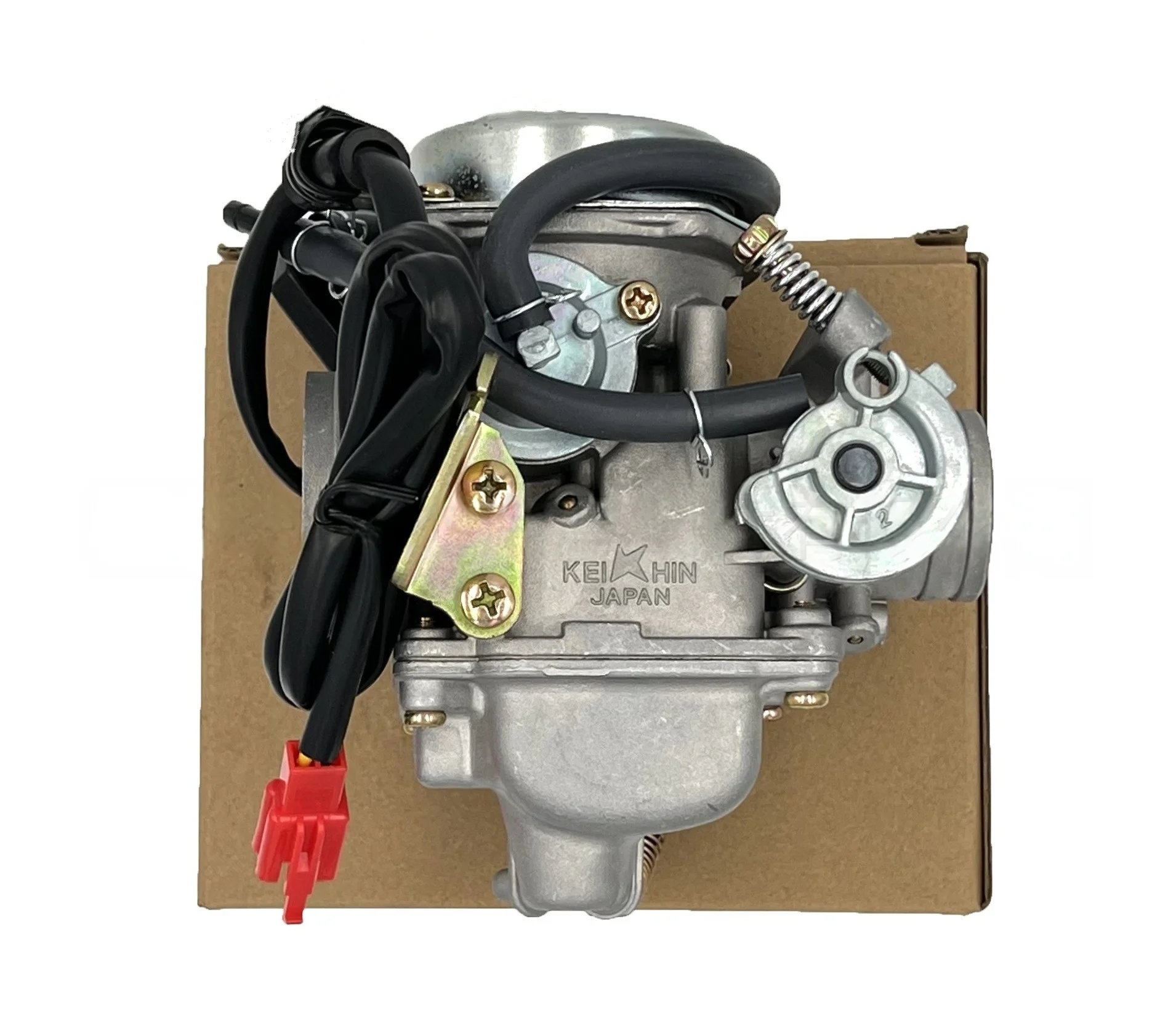 GY6 Carburetor PD24J 125cc 150cc 4T Piston Type Universal Assembly for Scooter ATV Moped Motorcycle Engine Parts Replacement