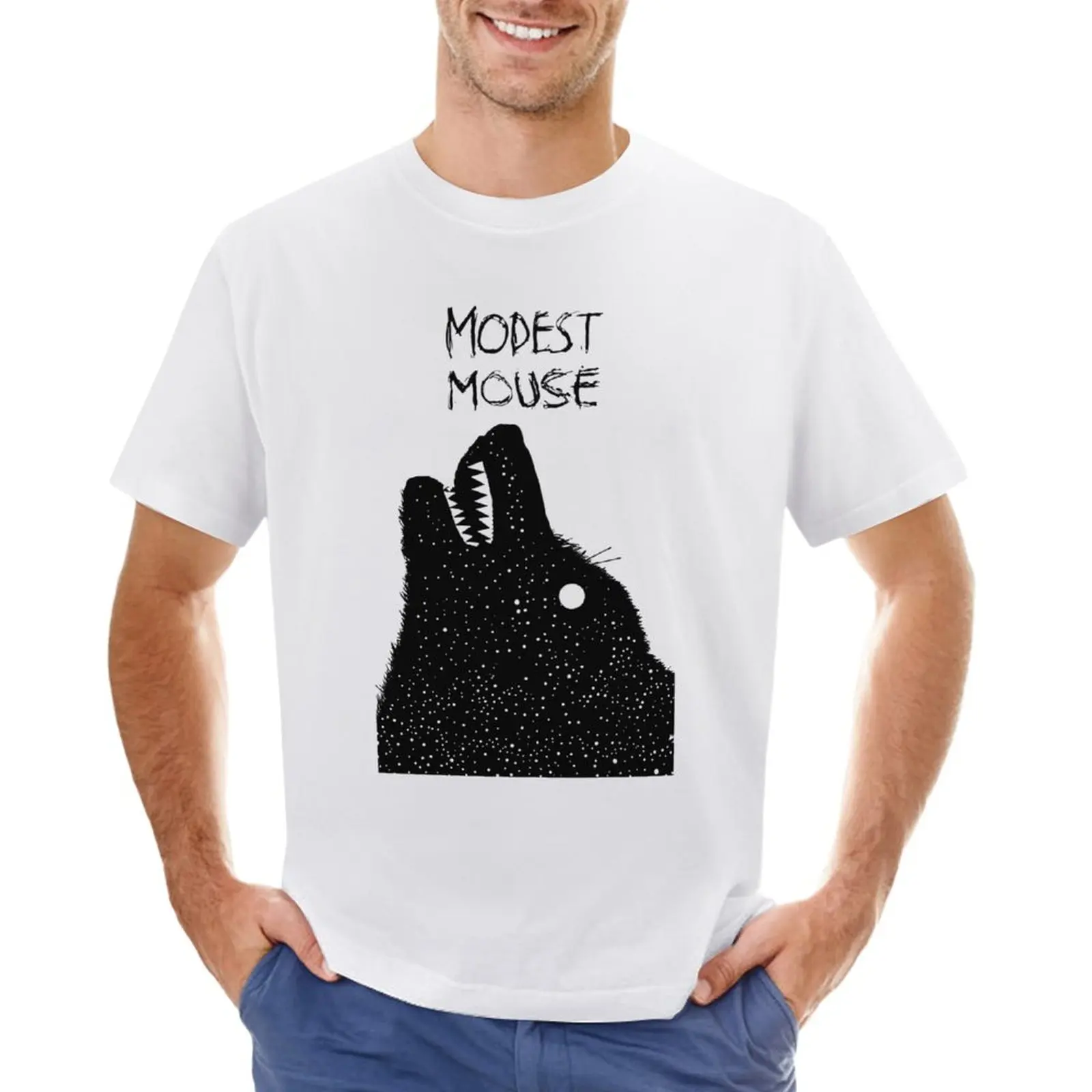 

Modest Mouse T-Shirt graphics plus size tops anime clothes mens graphic t-shirts big and tall