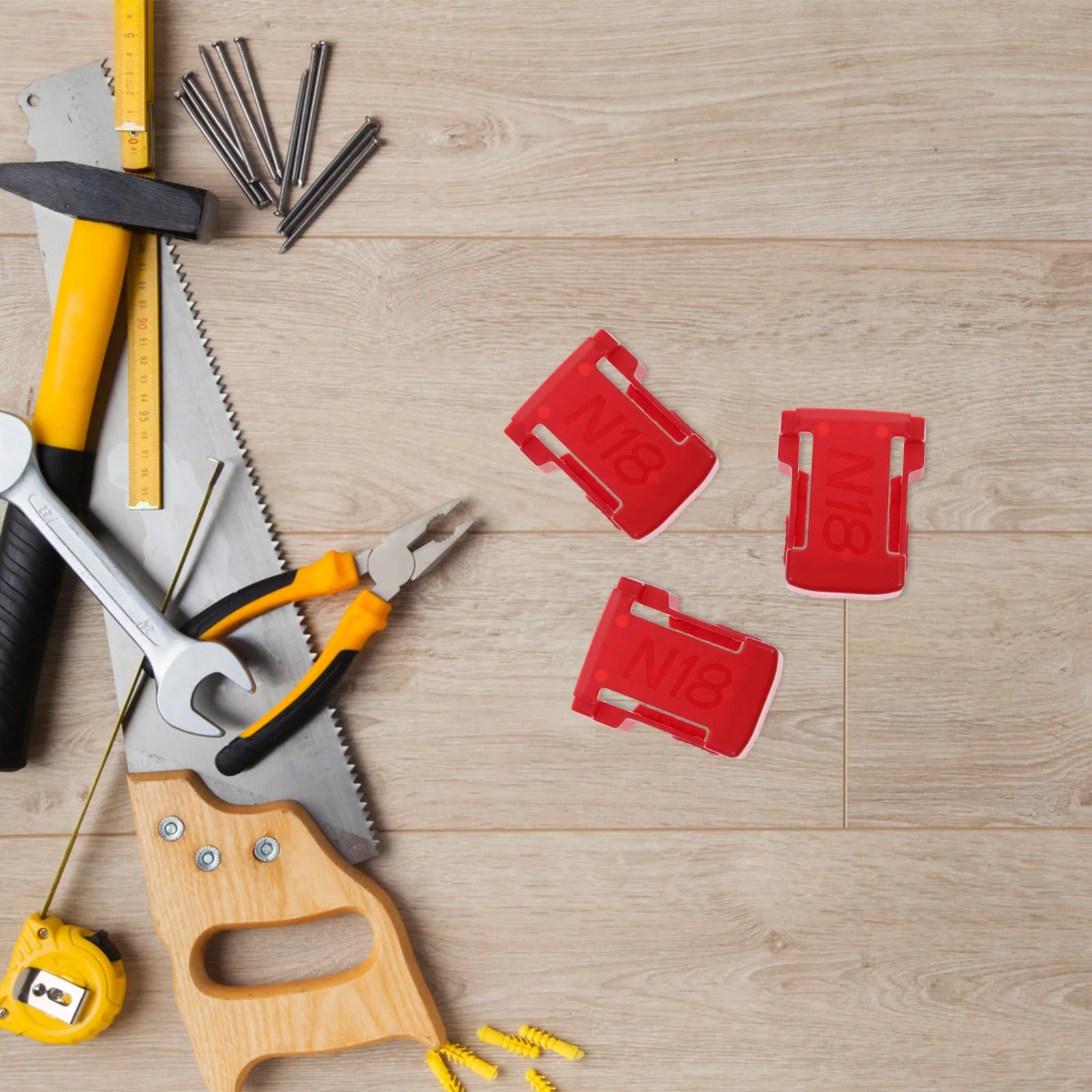 

5Pcs Holder Electric Hanger Storage Mounts for 18V 10ah 15ah 20ah 30ah 40ah 50ah 60ah 90ah 120ah Batteries