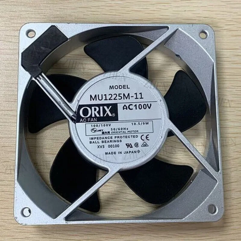 Y  1 Pc. New  FOR ORIX MU1225M-11 Cooling Fan 12025 AC100V 10.5/9W 12CM Plug Type