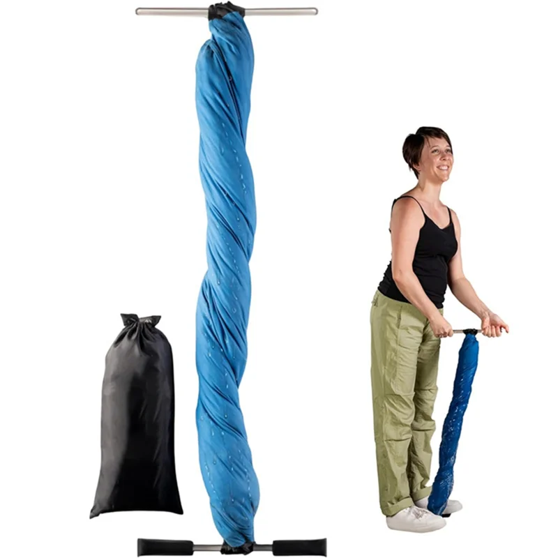 

A04G-Manual Hand Crank Laundry Ideal For Light-Weight Clothing For Camping, Hotel And Travel - Compact,