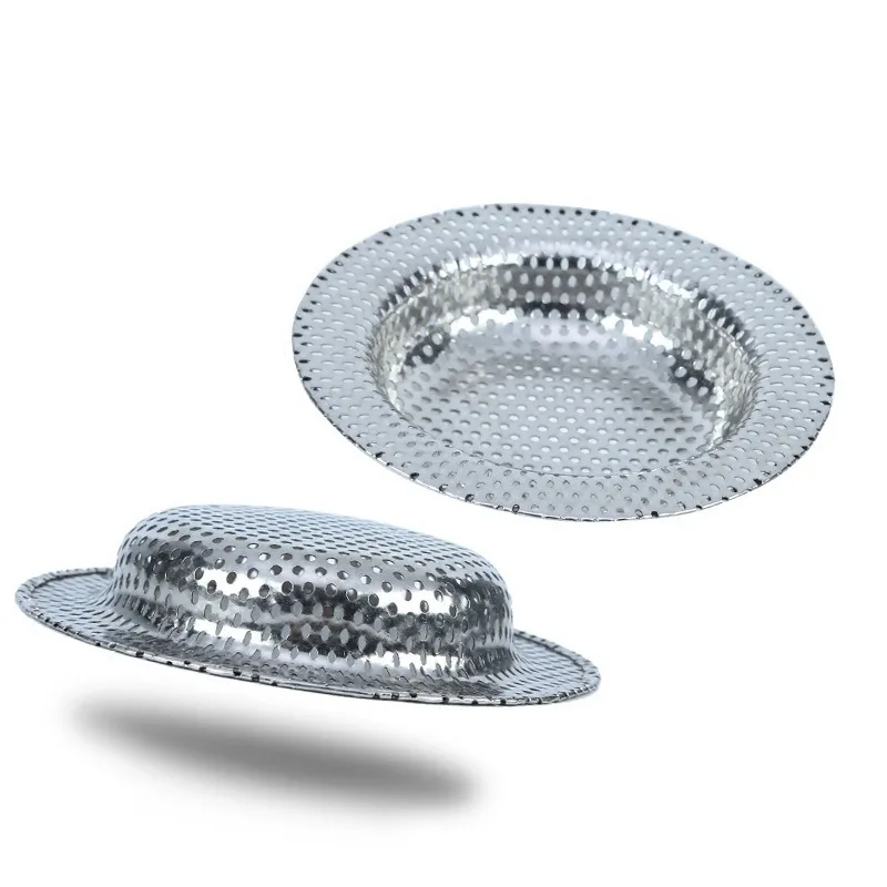 Stainless Steel Bathroom Floor Drains Cover Shower Hair Catche Stopper Tools Water Sink Filters Sink Mesh Strainer Kitchen Tool